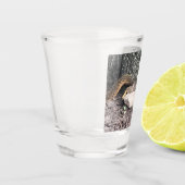 Dikke bril shot glas (Links)