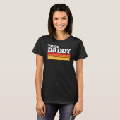 Dikke daddy retro grote kerel t-shirt (Voorkant volledig)