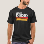 Dikke daddy retro grote kerel t-shirt (Voorkant)