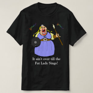 Dikke Dame Zingt T-shirt
