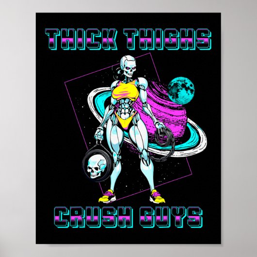 Dikke Dijen Crush Jongens Gewichtheffen Bodybuildi Poster (Voorkant)