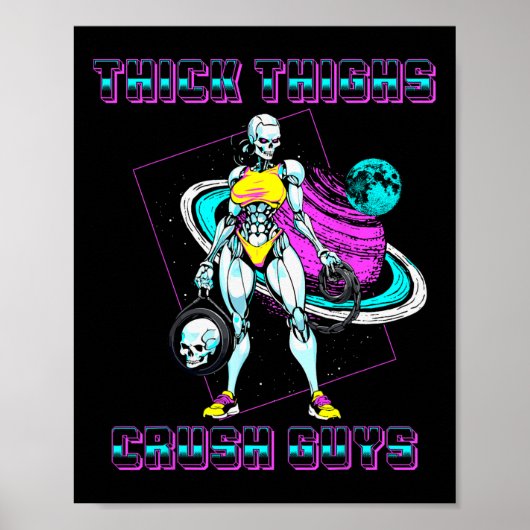 Dikke Dijen Crush Jongens Gewichtheffen Bodybuildi Poster (Voorkant)