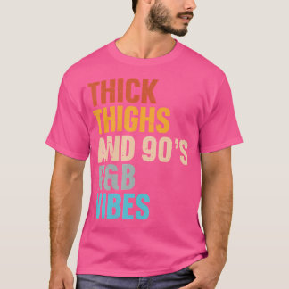 Dikke dijen en 90's RB-vibes T-shirt