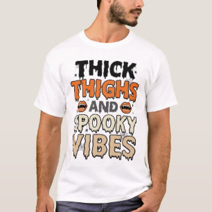 Dikke Dijen en Griezelige Sfeer Halloween Design_1 T-shirt