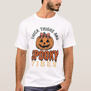 Dikke Dijen En Griezelige Sfeer Pompoen Halloween T-shirt