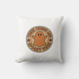 Dikke Dijen en Griezelige Stemmingen Ghost Hallowe Kussen