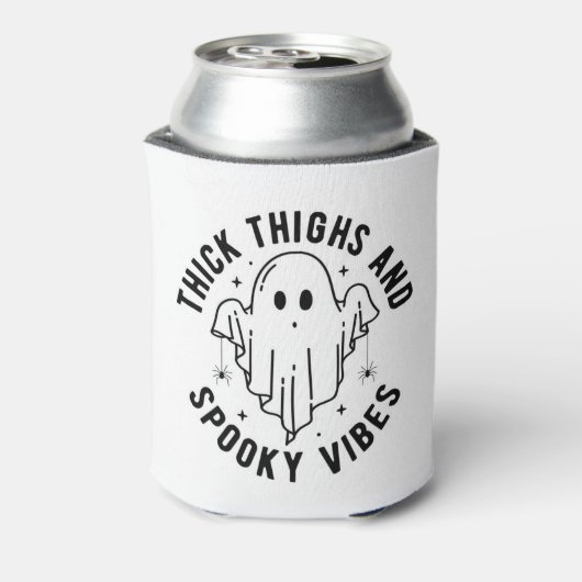 "Dikke dijen en griezelige vibes" Blikjeskoeler (Blikje Achterkant)