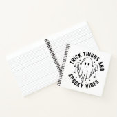 "Dikke dijen en griezelige vibes" Notitieboek (Binnen)