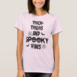Dikke Dijen En Griezelsfeer, halloweenkostuum T-shirt