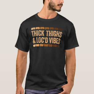 Dikke dijen en Lock D vibes T Black Pride T-shirt