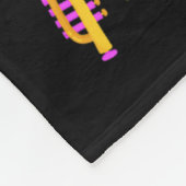 Dikke Dijen En Mardi Gras-sfeer Fleece Deken (Hoek)