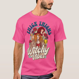 dikke dijen en witchy Vibes Witchy Woman T-shirt