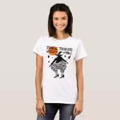 Dikke Dijen Hekserige Vibes Lichaamspositieve Heks T-shirt (Voorkant volledig)