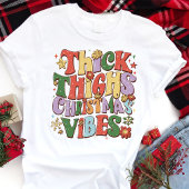 Dikke Dijen Kerstsfeer Grappig Kerstfeest Tri-Blend Shirt