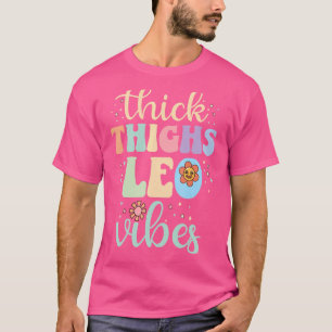 Dikke Dijen Leeuw Vibes Sterrenbeeld Juli Augustus T-shirt