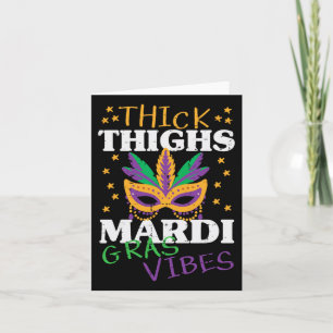 Dikke Dijen Mardi Gras Vibes Gym Vet Dinsdag Vrouw Kaart