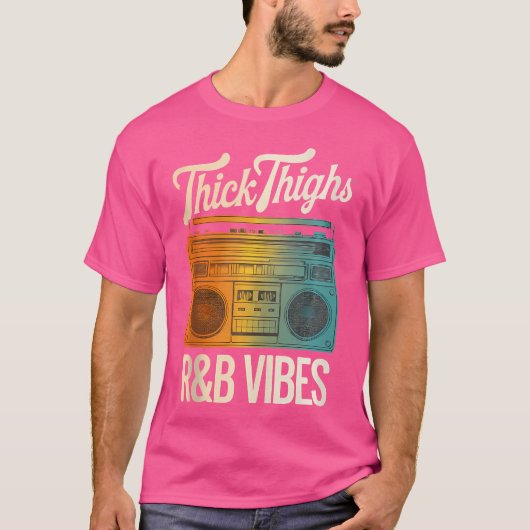 Dikke dijen Rb vibes T-shirt (Voorkant)