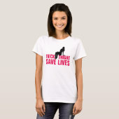 DIKKE DIJEN REDDEN LEVENS T-Shirts (Voorkant volledig)