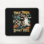 Dikke Dijen Soky Vibes Funny Ghost Halloween Muismat (Met muis)