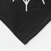 Dikke Dijen Spooky Vibes Schattigee Ghost Hallowee Fleece Deken (Hoek)