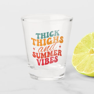 Dikke Dijen & Zomer Vibes Beach Shot Glas