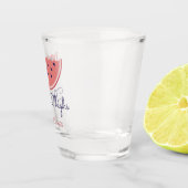 Dikke Dijen Zomer Vibes Vakantie Strandfeest Shot Glas (Rechts)