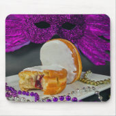 Dikke Dinsdag Paczki en kralen Muismat (Voorkant)