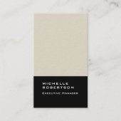 Dikke elegante moderne platte minimalisator visitekaartje