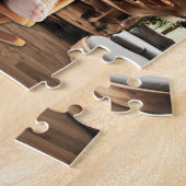 Dikke en bruisende koffietijd legpuzzel (Zijkant)