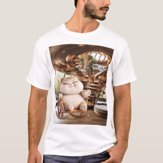 Dikke en bruisende koffietijd t-shirt