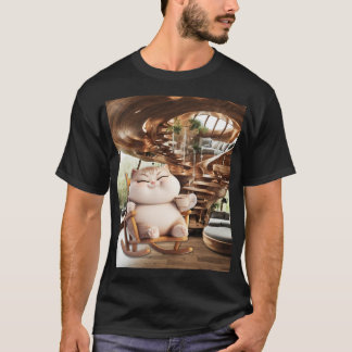 Dikke en bruisende koffietijd t-shirt