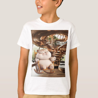 Dikke en bruisende koffietijd t-shirt