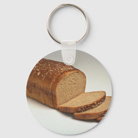 Dikke gespleten tarwebrood sleutelhanger (Voorkant)