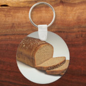 Dikke gespleten tarwebrood sleutelhanger (Voorkant)