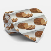 Dikke gespleten tarwebrood stropdas (Opgerold)