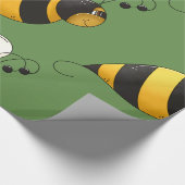 Dikke Gevleugelde Hommel Cadeaupapier (Hoek)