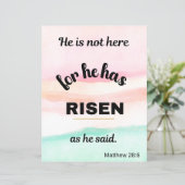 Dikke Kaart Pastel Kleur Paas Collectie (Staand voorkant)