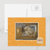 Dikke kamergenoot briefkaart (Voorkant / Achterkant)