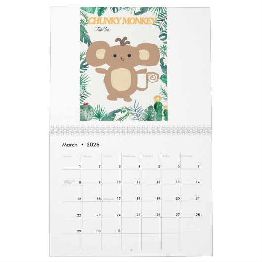 Dikke kat en vrienden kalender ALLE VRIENDEN BESTE (Mar 2026)