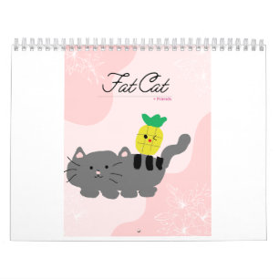 Dikke kat en vrienden kalender ALLE VRIENDEN BESTE