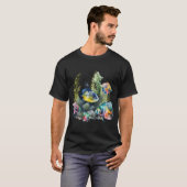 Dikke Kat Vissen T-shirt (Voorkant volledig)