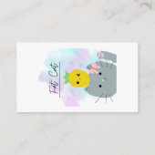 Dikke kattenkaarten informatiekaartje (Achterkant)