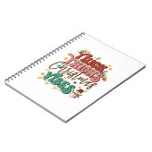 Dikke kerstvibes met kerstcadeau notitieboek (Linkerzijde)