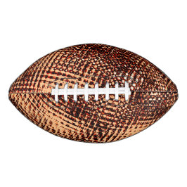 Dikke krassen met kruising in sinaasappel met scha american football