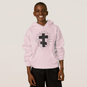 dikke kruis hoodie (Voorkant volledig)