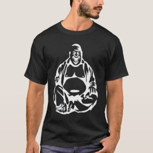 Dikke lachende Budai Boeddha T-shirt