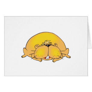 Dikke luie hamster