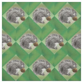 Dikke noten stof (Swatch)