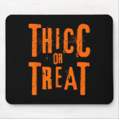 Dikke of trakteer grappige Halloween Workout Fitne Muismat (Voorkant)