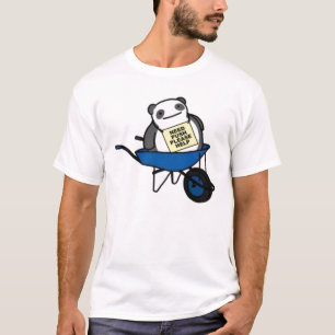 dikke panda t-shirt